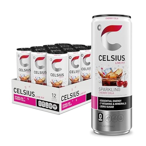 CELSIUS Sparkling Cherry Cola 12-Pack