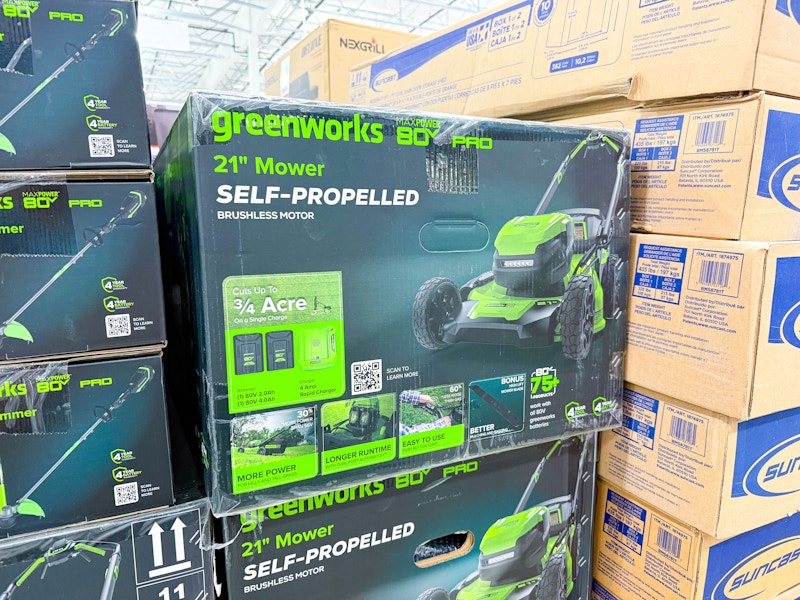costco greenworks mower clearance 1