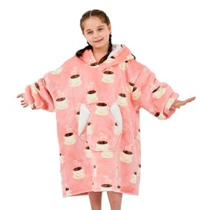 Wearable Blanket Hoodie for Kids