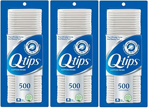 Q-tips Cotton Swabs 3-Pack