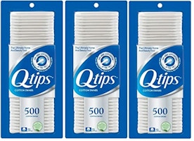 Q-tips Cotton Swabs 3-Pack