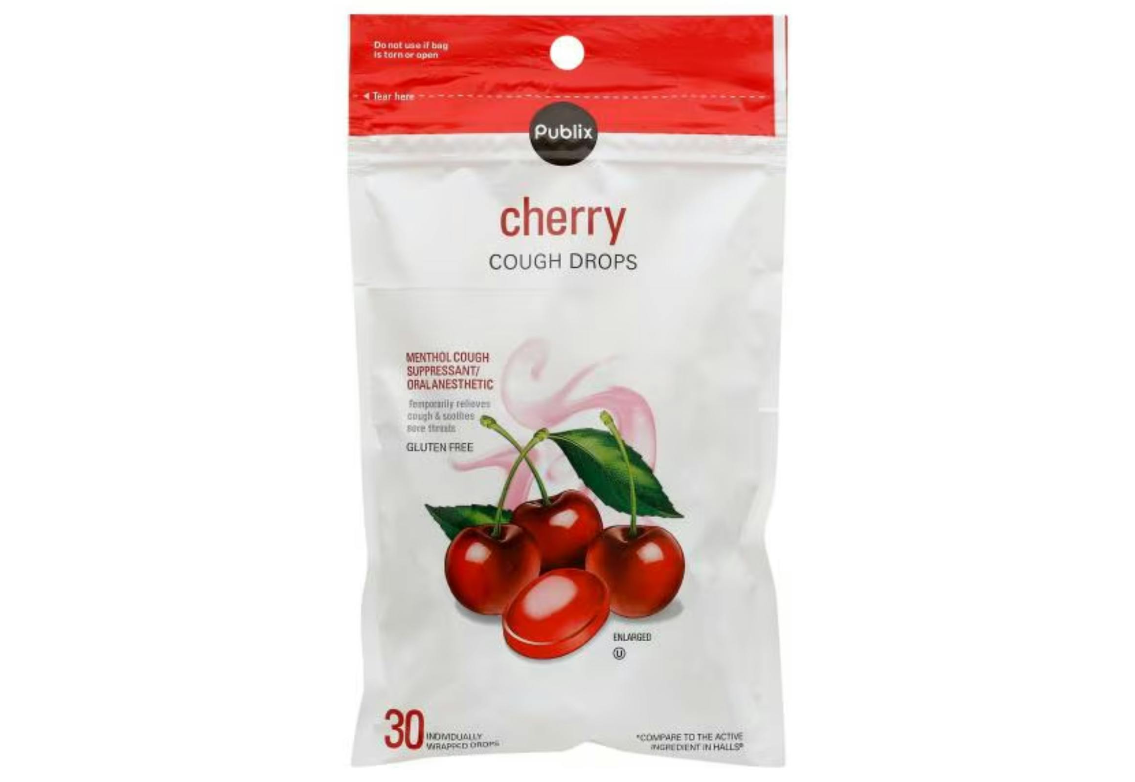 2 Publix Cough Drops