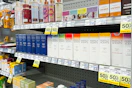 perfume display at cvs