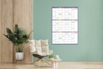 Large 3-Month Dry Erase Calendar B0DK122HSH
