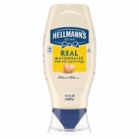 2 Hellmann's Real Mayonnaise Bottles