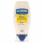 2 Hellmann's Real Mayonnaise Bottles