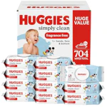 Huggies Simply Clean Wipes 11-Pack