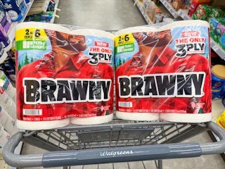 brawny paper towels walgreens
