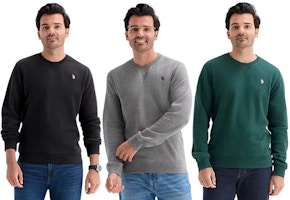 U.S. Polo Men's Fleece Sweatshirt