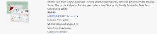Amazon 10.1- Digital Family Calendar 2025 2