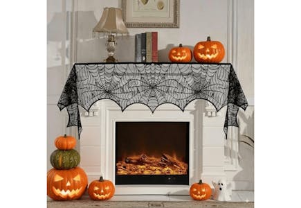 Halloween Spider Web Decoration