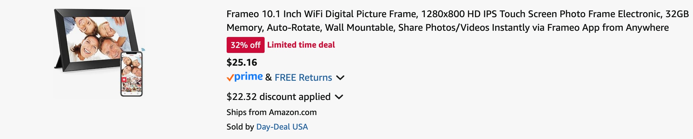 Amazon Digital Picture Frame 2025
