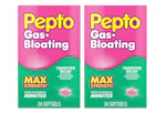 2 Pepto Gas + Bloating Softgels