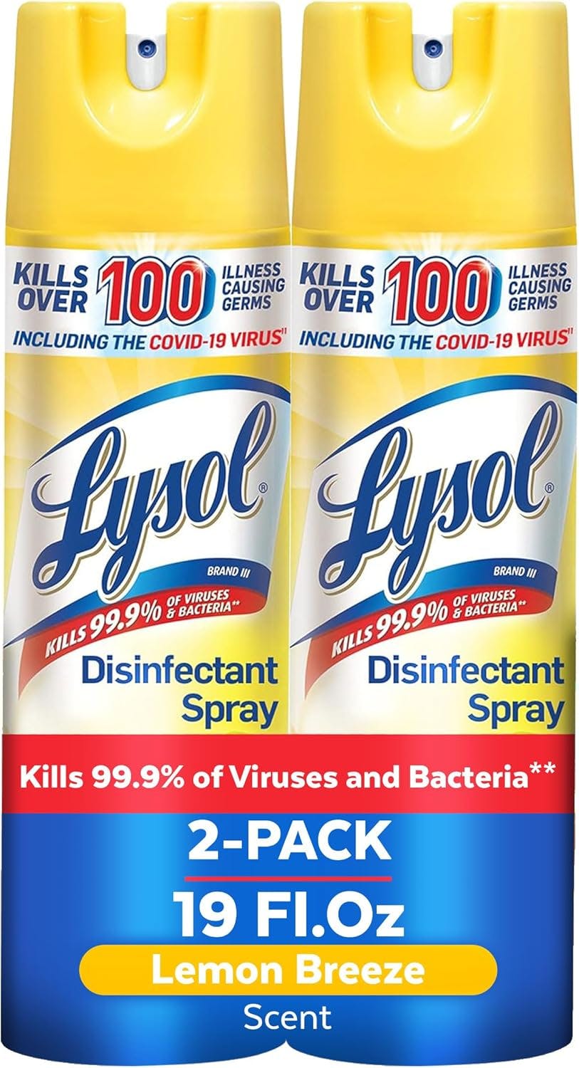 Lysol Disinfectant Spray 2-Pack