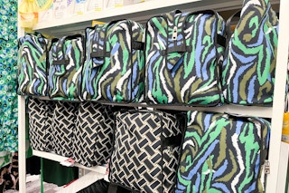 dvf for target weekender bags on clearance sitting on a target shelf