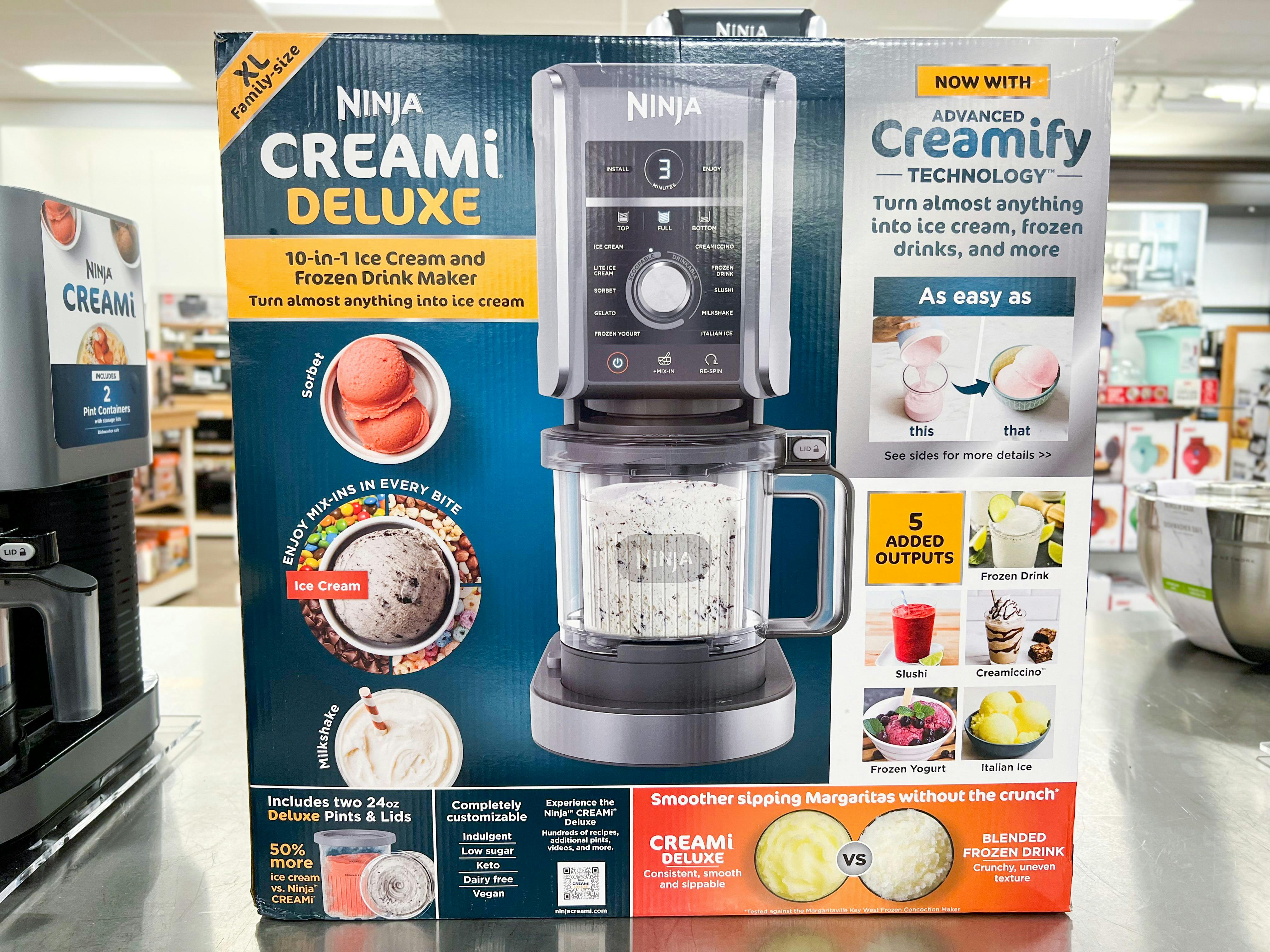 Ninja Creami Deluxe Ice Cream Maker, Only 119.99 Shipped With Amazon