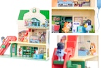 walmart bluey supermarket playset collage