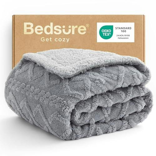 Bedsure Sherpa Fleece Blanket