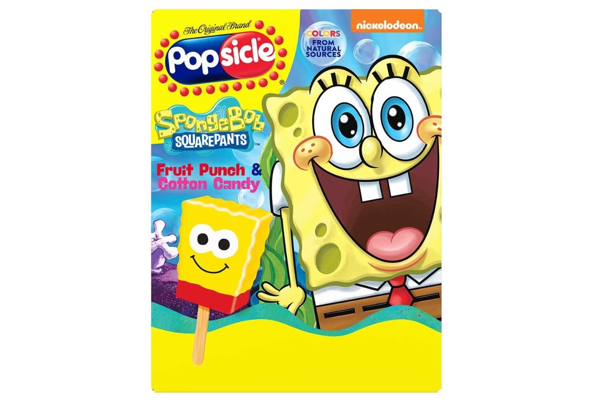 2 Popsicle Spongebob Bar Boxes