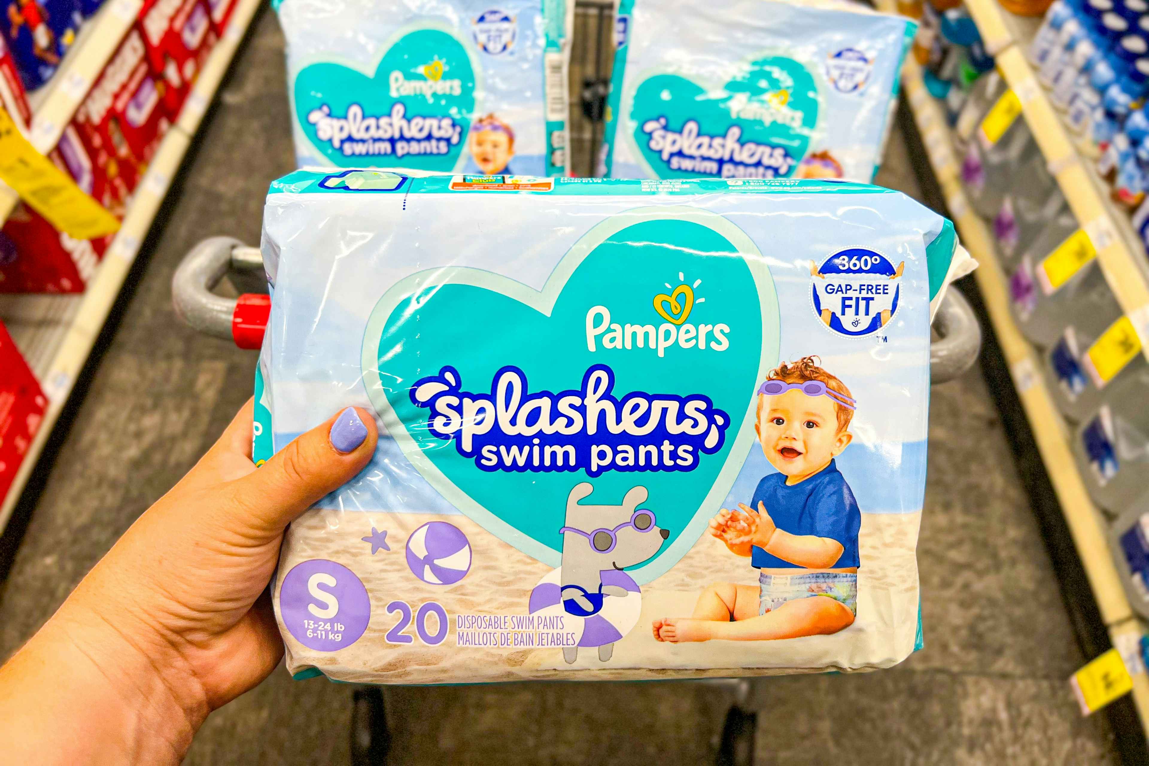 cvs pampers splashers swim pants diapers7