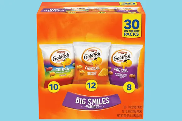 Goldfish Crackers 30-Count Variety Pack, as Low as $5.79 on Amazon