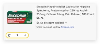 Excedrin Migraine Relief Caplets