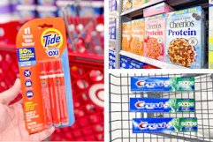 tide cheerios crest collage