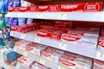 colgate toothpastes on walgreens shelf