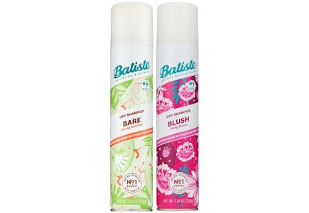 2 Batiste Dry Shampoos