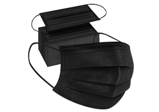 Black Disposable Face Mask