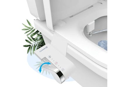 Dual-Nozzle Bidet Attachment