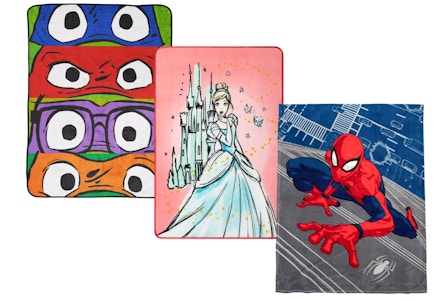 Character Plush Throw