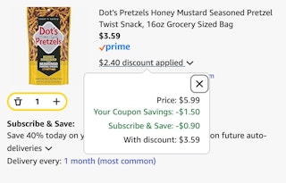 dots pretzels cart