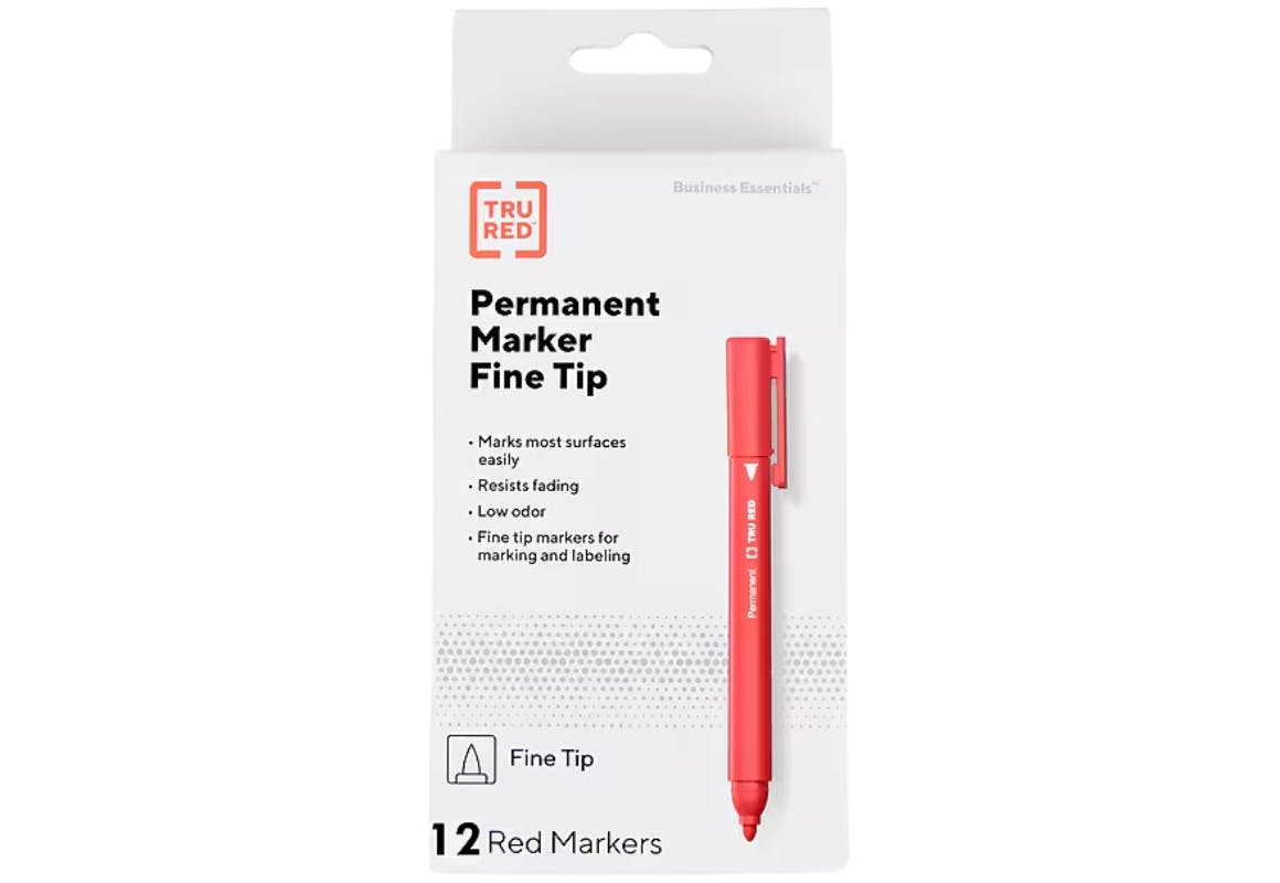 Fine Tip Permanent Marker