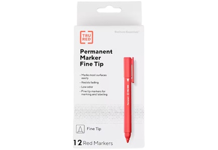 Fine Tip Permanent Marker