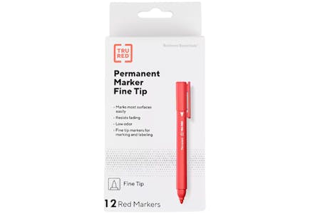 Fine Tip Permanent Marker