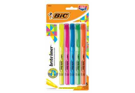 Bic Brite Liner Highlighters Pack