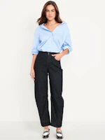 Old Navy High-Waisted Barrel Jeans