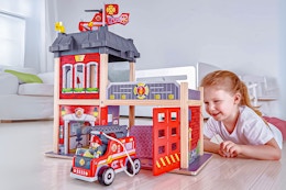 Save 60% on This Fire Station Playset at Walmart — Now $48 (Reg. $120) card image