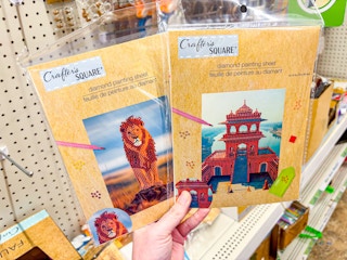 dollar tree diamond painting sheets