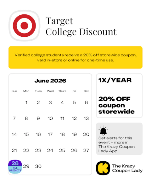 Target College Student Discount 2026: Dates, How to Get 20% Off - The ...