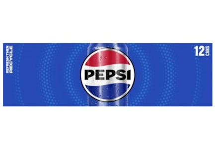 4 Pepsi Soda 12-Packs