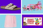 shoes barbie shorts game collage