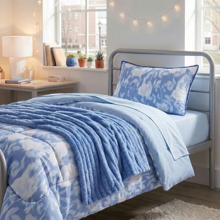 Mainstays Blurred Rose Comforter Set