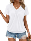 Women's Short Sleeve V-Neck Tee