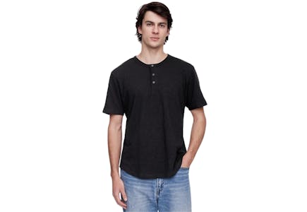 Gap Factory Men's Henley T-shirt