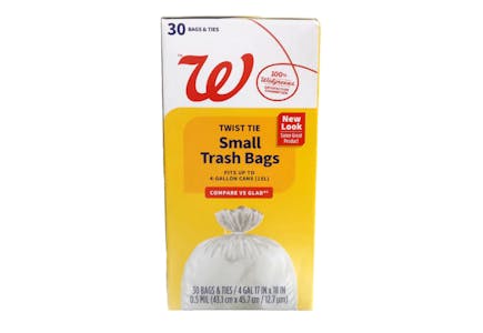 3 Walgreens Brand Trash Bag Boxes