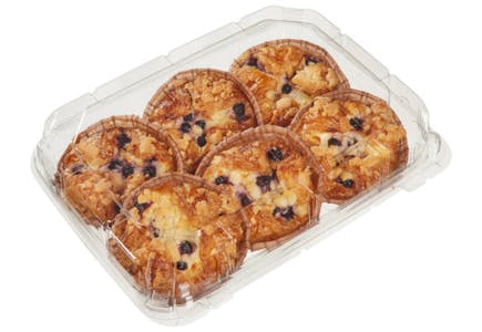 Blueberry Cheesecake Croissants