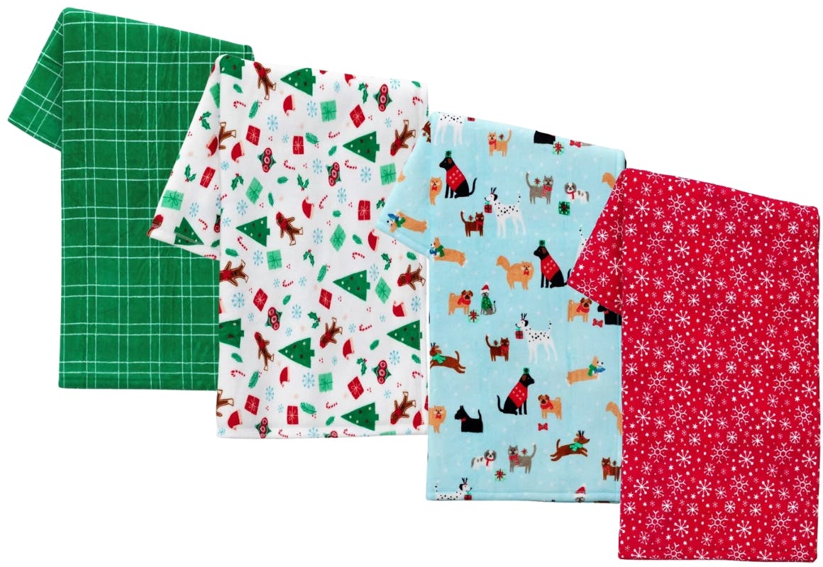 Plush Holiday Blankets