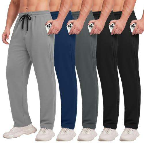 Men's Mesh Sweatpants 5-Pack
